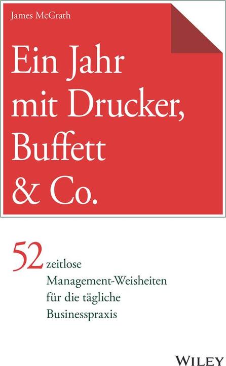 Produktbild Ein Jahr mit Drucker, Buffett & Co (Deutsch, Andreas Schieberle, 2018)