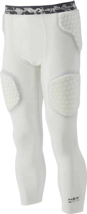 Actual product image McDavid Compressive 3/4 leggings with protectors for men (L)
