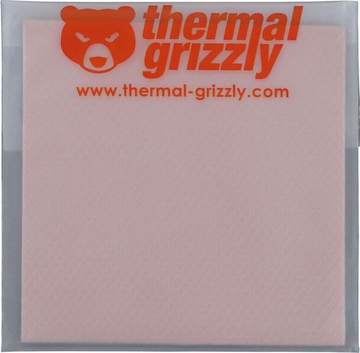 Produktbild Thermal Grizzly Minus Pad 8 - 100 x 100 x 1,0 mm, 2 Stück (1 mm)