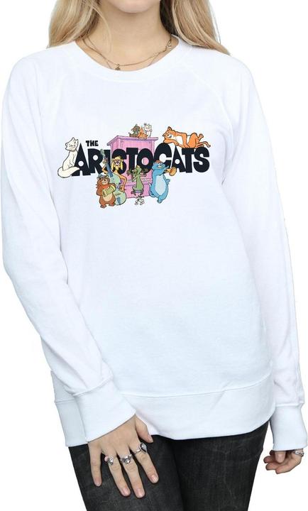 Immagine prodotto Disney The Aristocats Music Logo Felpa Donna (L)