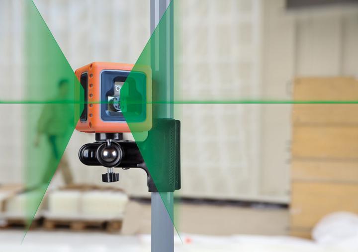 Produktbild Nedo 460867 Cube Kreuzlinienlaser grün