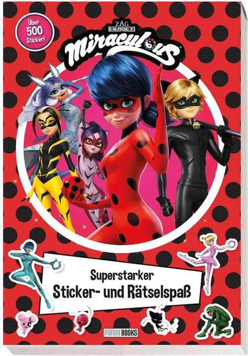 Immagine prodotto Panini Miraculous: adesivi super resistenti e puzzle divertenti