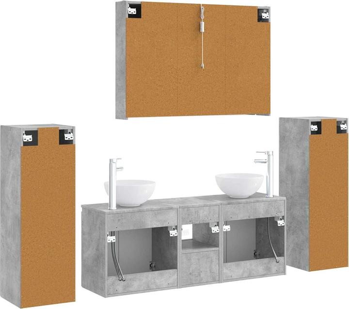 Actual product image vidaXL LED Badezimmer Set (15.50 x 100 x 70 cm)