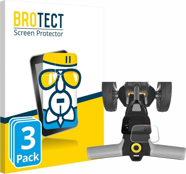 Produktbild BROTECT Schutzglas für PowaKaddy CT6 2025 Schutzfolie Displayschutz Display Schutz Glas Folie klar
