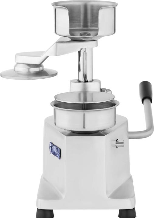 Produktbild Royal Catering Hamburgerpresse Manual Machine 10 cm Pattymaker Burgermaschine Edelstahl