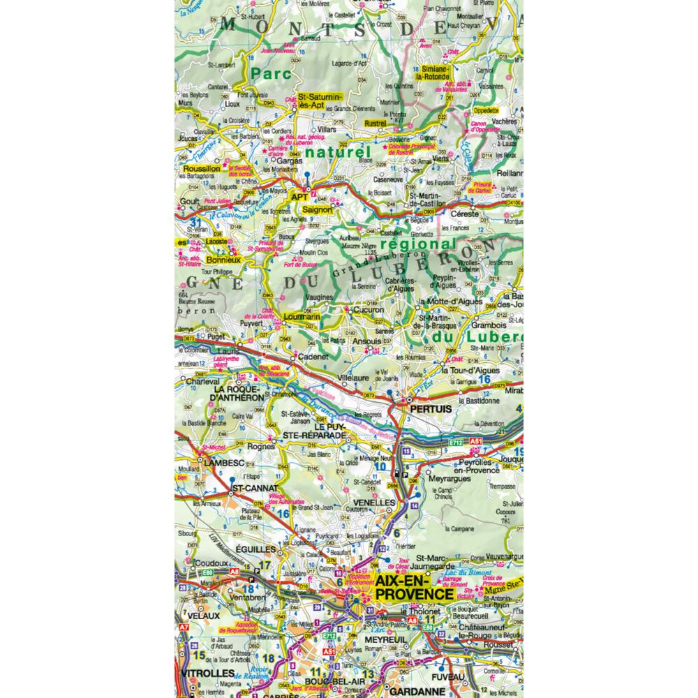 Thumbnail - MoTourMaps Provence-Alpes-Côte d'Azur, Landkarte