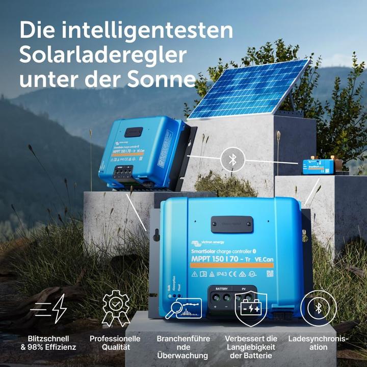 Image du produit Victron Energy SmartSolar MPPT 150/70-Tr VE.Can