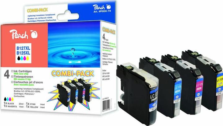 Image du produit Peach Lc-127, Lc-125 (C, CF, M, Y)