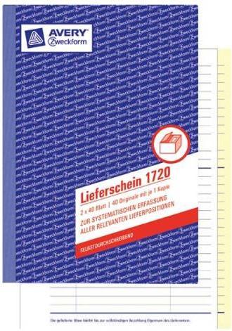 Produktbild Avery Lieferschein (40 x)