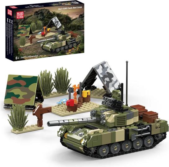Image du produit Mould King T-72B3 Tank Rest Camp