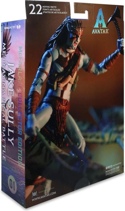 Image du produit McFarlane Avatar: Fire and Ash Actionfigur Jake Sully (Metkayina Final Battle) 18 cm