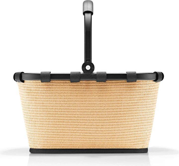 Actual product image reisenthel carrybag XS frame raffia black