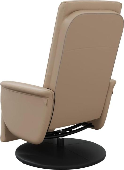 Produktbild VidaXL Massagesessel mit Fussteil Cappuccino-Braun