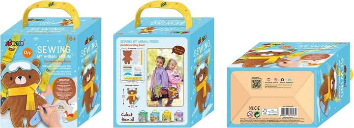 Actual product image Avenir Sewing kit hanger bear