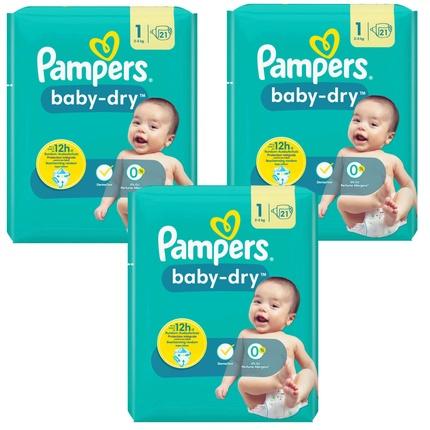 Produktbild Pampers Dry Newborn Gr.1 Tp (Gr. 1, Tragepack, 21 Stück)