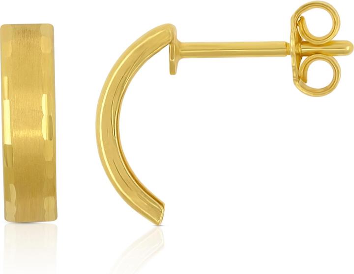 Immagine prodotto Muau Orecchini a perno (Oro giallo 750/18 carati)