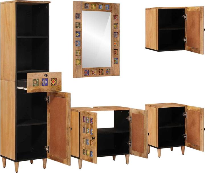 Produktbild vidaXL Badezimmermöbel-Set