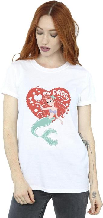 Immagine prodotto Disney The Little Mermaid Love Daddy Maglietta Ampia Donna (3XL)