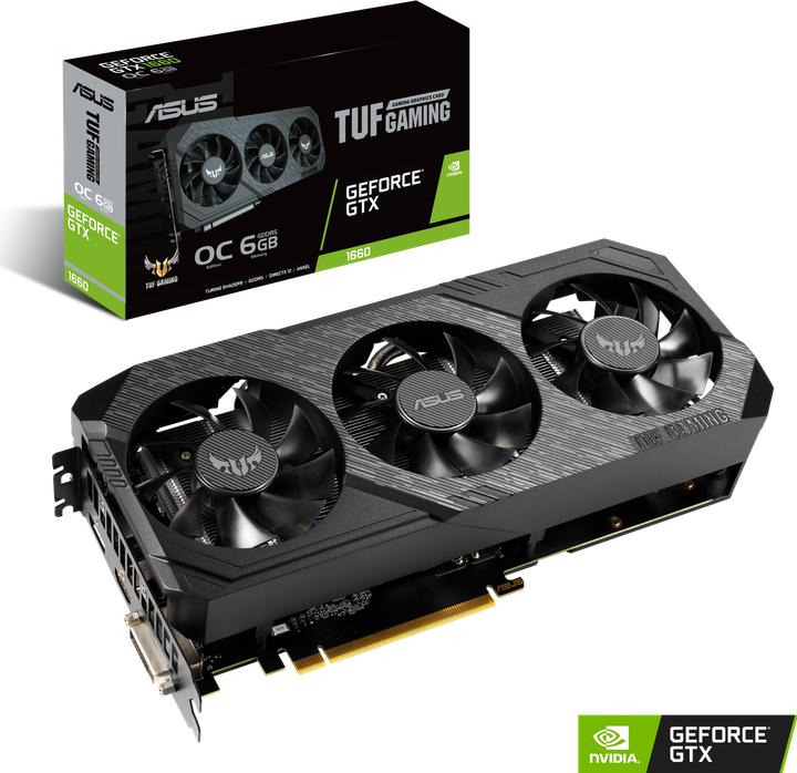 Immagine prodotto ASUS GeForce TUF 3 GTX 1660 O6G GAMING (6 GB)