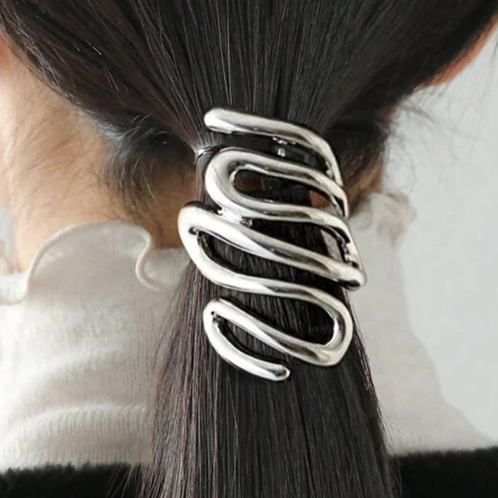 Immagine prodotto Avizar Haargummi mit Spiralspange (Elastico per capelli)