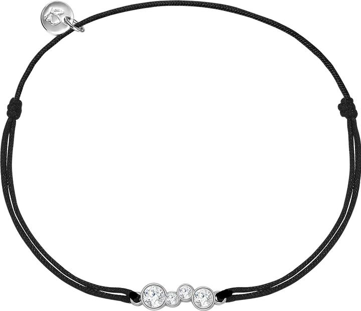 Image du produit Glanzstücke München Femmes argent sterling zirconium argent 15,0 - 22,0 cm, réglable de manière flexible - 26667 (22 cm, Argent Sterling)