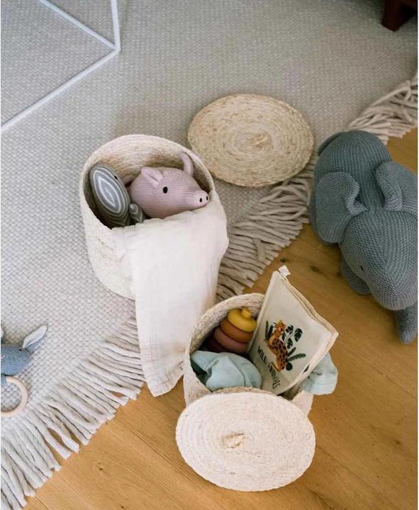 Image du produit Esmée Panier de rangement rond (1 x, Ø 25 x 19 cm)