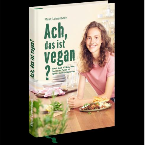 Thumbnail - Ach, das ist vegan?, Ratgeber von Maya Leinenbach
