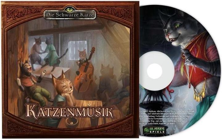 Actual product image US27024 - The Black Cat - Cat Music, CD, approx. 50 minutes playing time (German edition) (German)