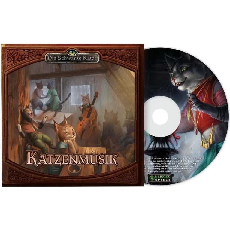 Ulisses Spiele US27024 - Die Schwarze Katze - Katzenmusik, CD, ca. 50 Minuten Spielzeit (DE-Ausgabe) (Deutsch)