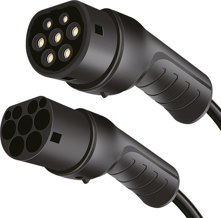 Produktbild LogiLink E-Auto-Ladekabel (Typ 2, 11 kW, 22 A, 5 m)
