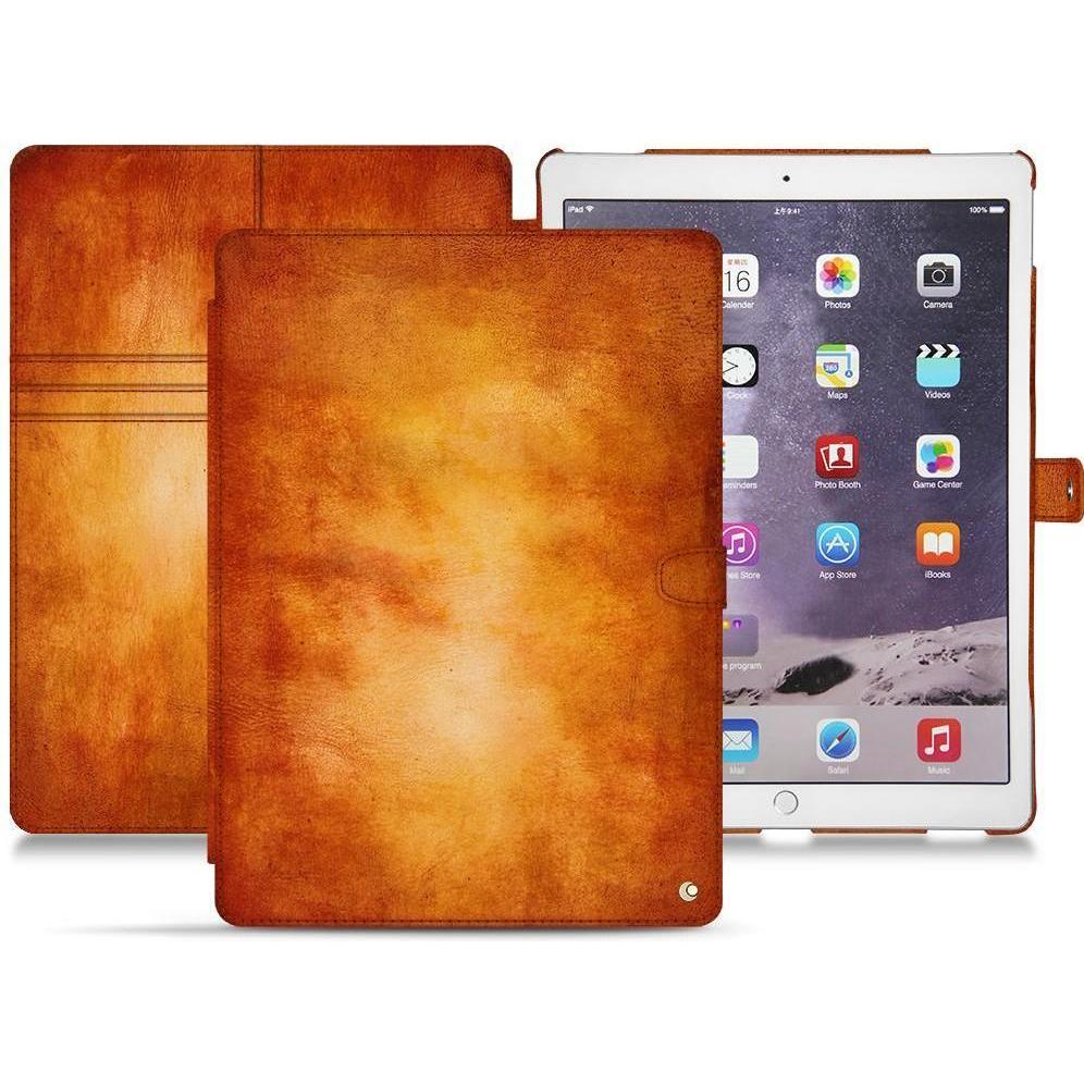 Noreve Lederschutzhülle Wallet (iPad Pro 12.9), Tablet Hülle, Orange