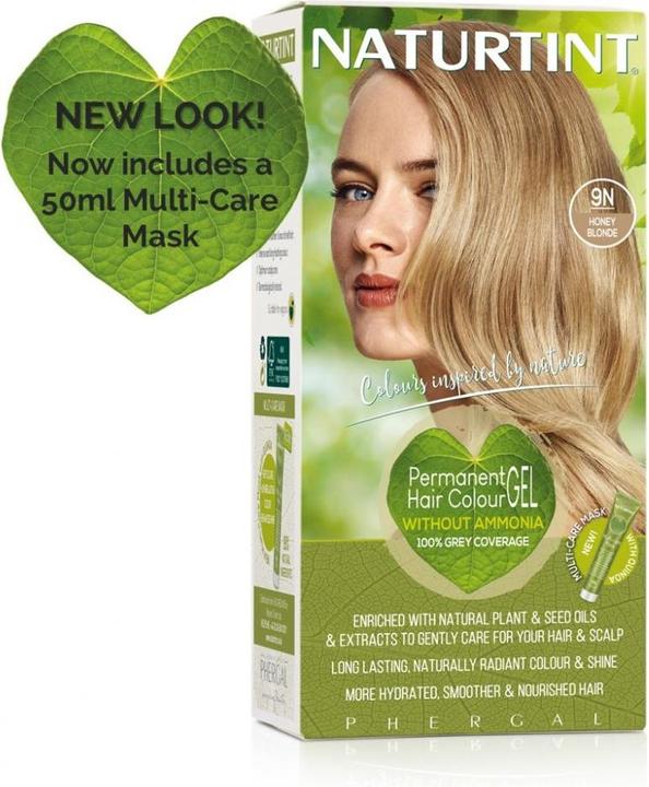 Actual product image Naturtint Permanent Hair Colour 9N Honey Blonde 150 ml (9N)