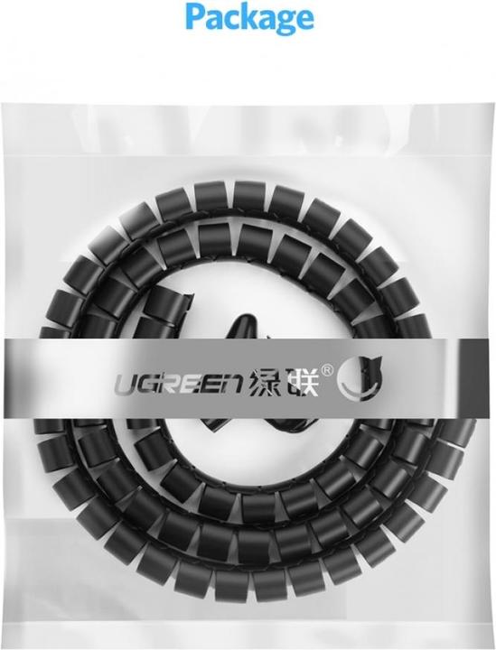 Produktbild Ugreen Flexibler Kabelkanal Cable Zipper Management 5m (Kabelspiralschlauch, 500 cm)