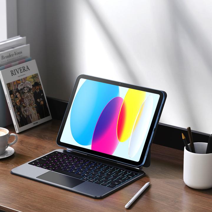 Image du produit Dux Ducis MK Pro Series Keyboard Case (US, Apple iPad 2022 (10e génération), Apple iPad 2025 (11e génération))