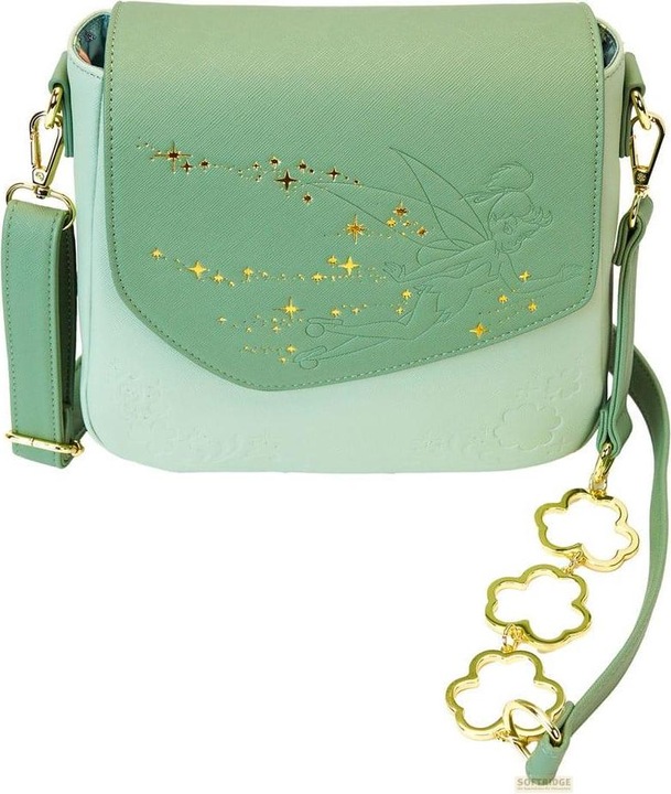 Image du produit Loungefly Disney by sac à bandoulière Tinker Bell 4-Leaf Clover
