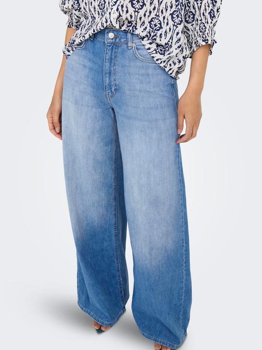Actual product image Only ONLGIULIA Hohe Taille Weiter Beinschnitt Jeans Jeans mit weitem Bein (W32/L30)