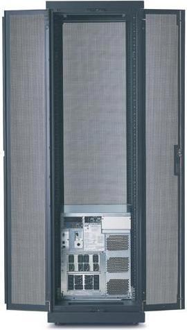 Produktbild APC Symmetra LX 4kVA Scalable to 8kVA N+1 Rack-mount 230V or 400V (4000 VA, 2800 W, Online-Doppelwandler USV)