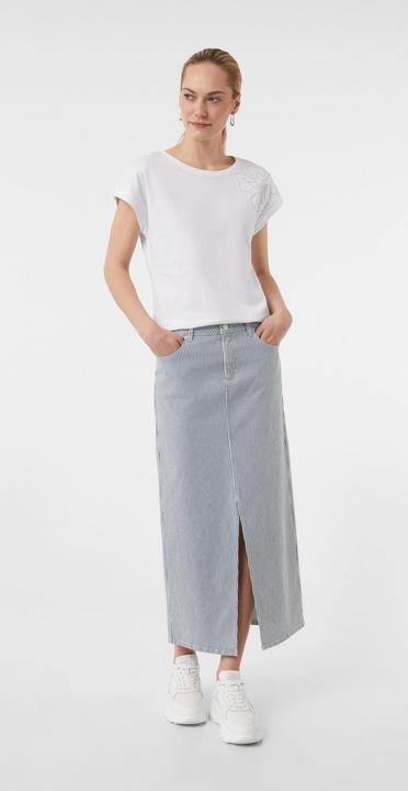 Immagine prodotto Comma Rock Elastischer Jeans-Rock mit Streifen (36)