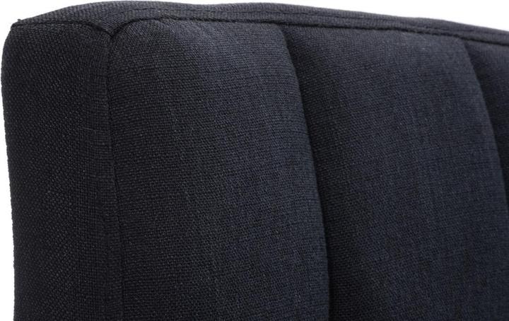 Actual product image Swisshandel24 Bar stool Peru FABRIC, black