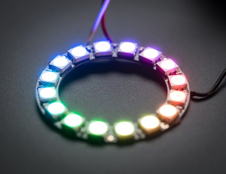 Image du produit Adafruit NeoPixel Ring 16 x WS2812 5050 RGB LED