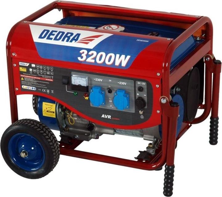 Dedra Benzingenerator 3,2 kW DEGB3600K (2800 W, 15 l)