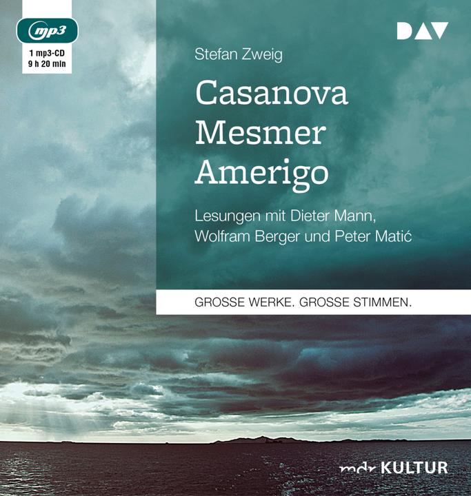 Actual product image Casanova. Mesmer. Amerigo (Peter Matic, Stefan branch, Dieter Mann, Wolfram Berger, German)