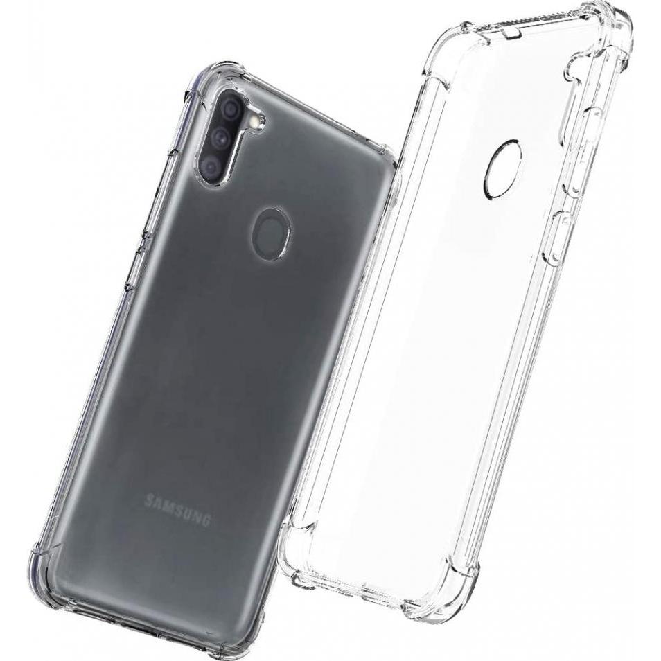 Thumbnail - Screenguard Samsung Galaxy M11 Hülle Crystal Soft Airbag Bumper (Samsung Galaxy M11), Smartphone Hülle, Transparent