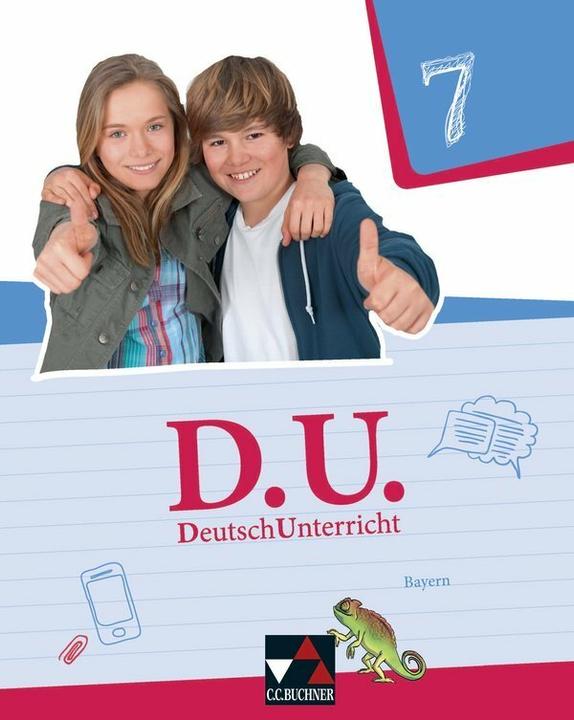 Immagine prodotto D.U. DeutschUnterricht 7. Lehrbuch Bayern (Tedesco, Ralph Ettrich, Gunter Fox, Cora Avidità, Yvonne Yellowhammer, Thorsten Zimmer, 2019)