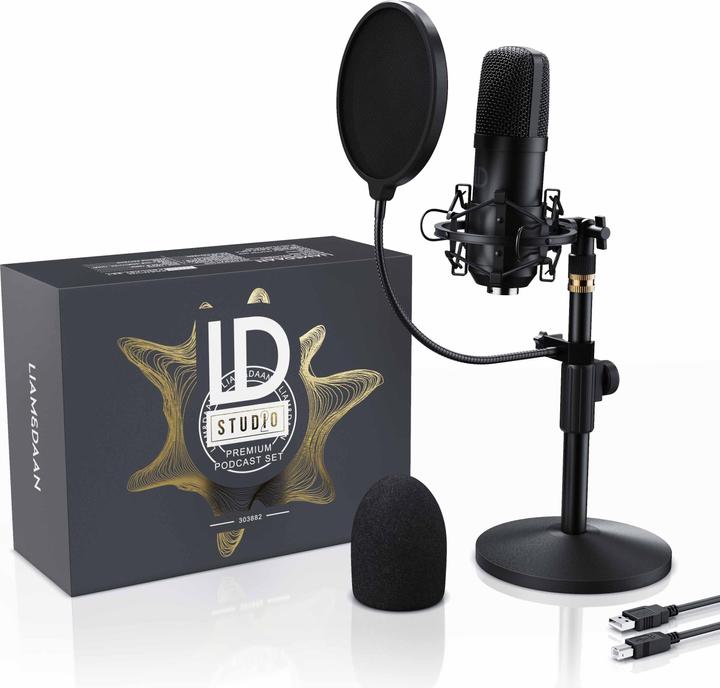 Produktbild Liam & Daan Profi Podcast Set