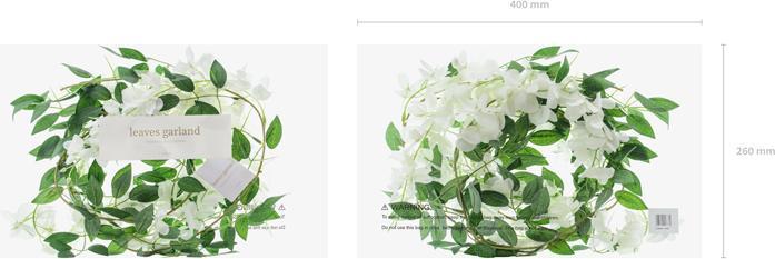 Produktbild Partydeco Wisteria garland, 1.7m (1 pkt / 1 pc.) (1 Stück)