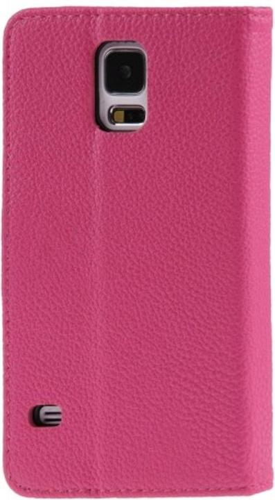Produktbild König Design Schutzhülle Handytasche (Flip Quer) für Handy Samsung Galaxy S5 / S5 Neo Pink (Samsung Galaxy S5, Samsung Galaxy S5 Neo)