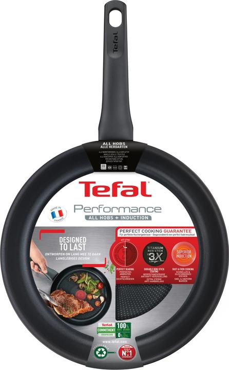 Image du produit Tefal Performance Koekenpan - Ã˜ 24 cm - Inductie (G2680432) (24 cm, Aluminium)