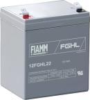 Productafbeelding Fiamm 10 jaar loodzuuraccu 12v/5Ah Lange levensduur (1 Pcs., Onbepaalde grootte)