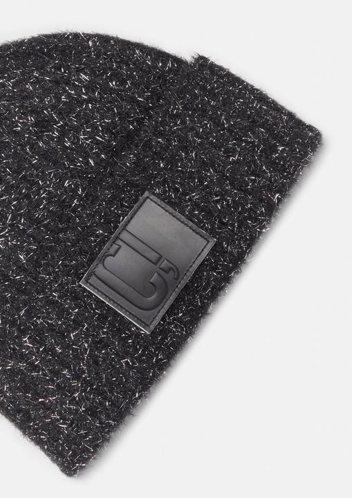 Immagine prodotto Comma Mütze Beanie mit Glitzergarn und Logo-Patch